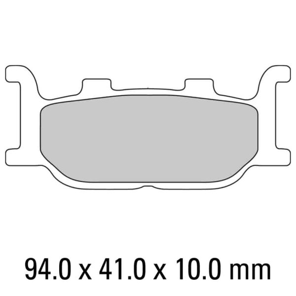 FERODO BRAKE DISC PAD SET - FDB2003 ST
