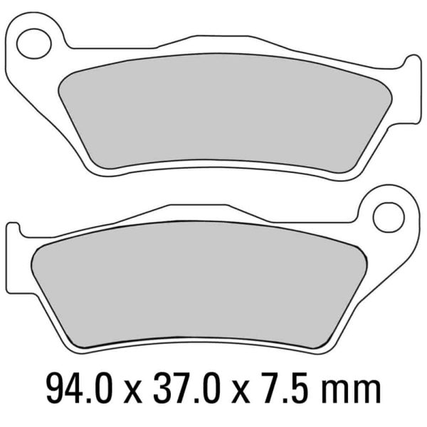 FERODO BRAKE DISC PAD SET - FDB2018 ST