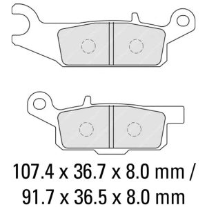 FERODO BRAKE DISC PAD SET – FDB2230 SG