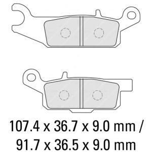 FERODO BRAKE DISC PAD SET – FDB2232 SG