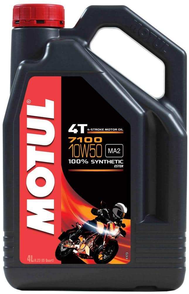 thumbnail image 2 of Motul 7100 20W50 100% Synthetic 4 Stroke Engine Oil – 4 Liters (JASO MA2 Approved) 2 of 4
