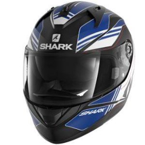 SHARK RIDILL TIKA MAT BLACK / BLUE / WHITE HELMET