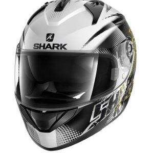 Shark Ridill Finks – White / Black / Yellow Helmet