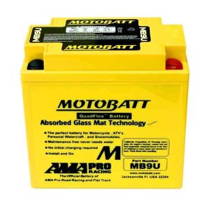 MOTOBATT MB9U YB9LA BATTERY