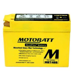 MOTOBATT MBT4BB YT4BBS BATTERY