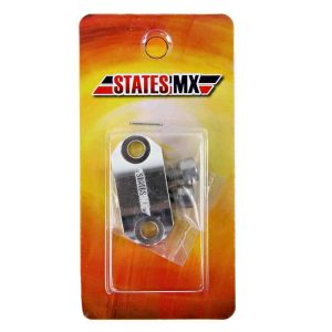 STATES MX BRAKE MASTER CYLINDER ROTATOR CLAMP SILVER