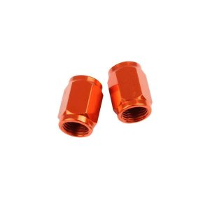 STATES MX VALVE CAPS ORANGE