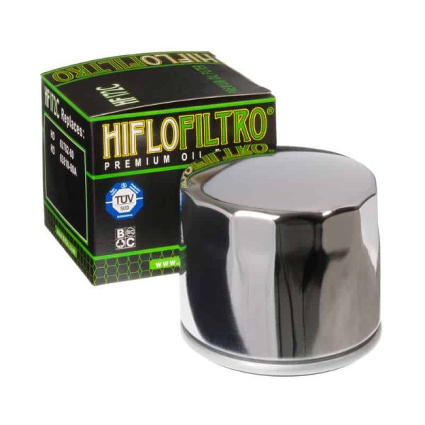 HIFLOFILTRO - OIL FILTER HF172C CHROME