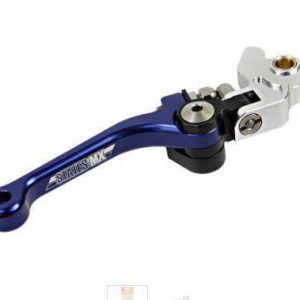 States MX Brake Lever – Fold/Flex – Yamaha / Suzuki / Kawasaki – Blue