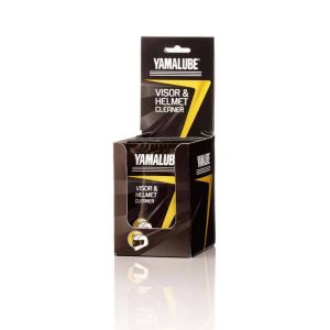 YAMALUBE VISOR & HELMET CLEANER WIPES X10 WITH DISPENSER