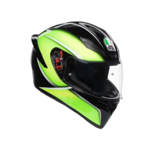 AGV K-1 – Qualify Black / Lime Helmet