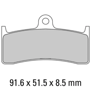 FERODO BRAKE DISC PAD SET – FDB2036 ST