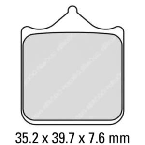 FERODO BRAKE DISC PAD SET – FDB2120 ST