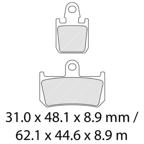 FERODO BRAKE DISC PAD SET - FDB2217 ST