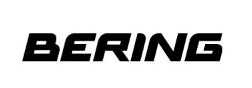 Black text reading "BERING" in bold, angular font on a white background.
