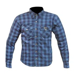 MERLIN AXE FLANNEL BLUE