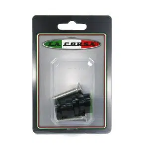 LA CORSA REAR STAND PICK UP KNOB – BLACK – 6MM