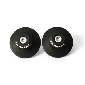 LA CORSA REAR STAND PICK UP KNOB CURVED SWINGARM – BLACK – 8MM