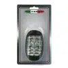 Package with RIM LOCK - ALLOY - 1.85, featuring a replacement rubber foot peg, anti-slip pattern, and sealed in plastic labeled "La Cosa.