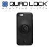 Discover the unmatched QUAD LOCK Mounting System with the QUAD LOCK IPHONE 7/8/SE CASE, featuring a sleek black design for effortless device attachment.