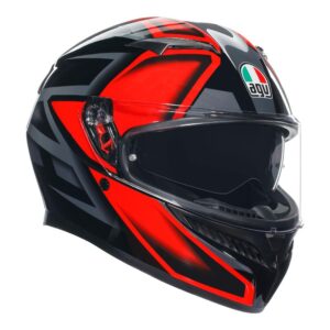 AGV K3 – COMPOUND BLACK/RED