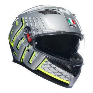 AGV K3 – FORTIFY GREY/BLACK/YELLOW FLUO