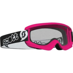 SCOTT YOUTH AGENT GOGGLE – PINK / CLEAR LENS