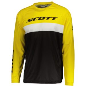 SCOTT 350 JERSEY SWAP EVO BLACK/YELLOW