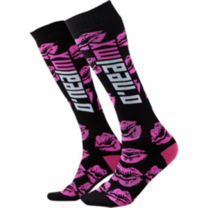 ONEAL 26 PRO MX SOCKS – XOXOX BLK/PNK YOUTH