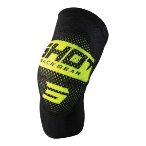 SHOT AIRLIGHT 2.0 KNEE GUARDS ADULT BLACK/NEON YELLOW