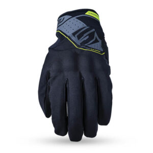 FIVE RS WP GLOVES – BLACK/FLURO