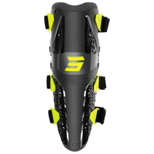 SHOT AIRFLOW ADULT KNEE/SHIN GUARDS BLACK/YELLOW