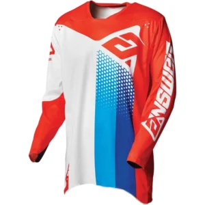 ANSWER PACE ELITE WHITE/RED/HYPER BLUE