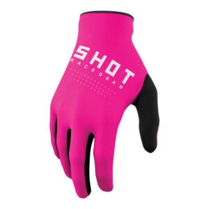 SHOT RAW YOUTH GLOVES PINK