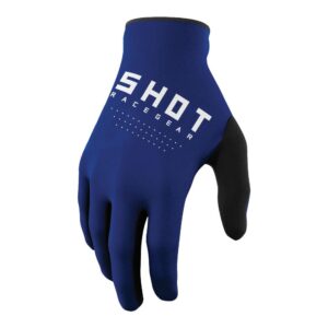 SHOT RAW YOUTH GLOVES BLUE