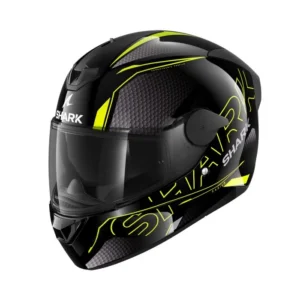 SHARK D-SKWAL 2 CADIUM BLACK YELLOW BLACK HELMET