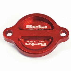 BETA OIL FILTER CAP ALLOY RED 4ST RR MY15>>