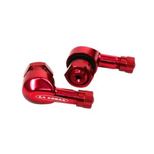 LA CORSA TUBELESS VALVE STEM RED – 11.3MM (PAIR)