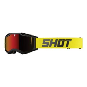 SHOT IRIS 2.0 TECH GOGGLES – SOLID YELLOW MATT