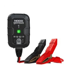 NOCO GENIUS 1 BATTERY CHARGER FOR LEAD ACID 6 & 12V AND 12.8V LITHIUM BATTERIES