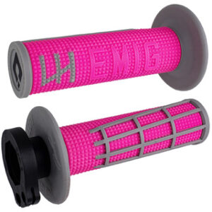 ODI MX V2 EMIG PRO LOCK ON GRIP PINK/GREY 2T / 4T