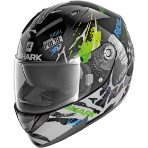 SHARK RIDILL DRIFT-R BLACK/GREEN/BLUE