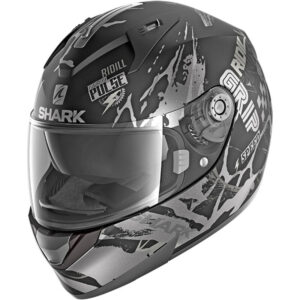 SHARK RIDILL DRIFT-R HELMET – BLACK/ANTHRACITE/SILVER