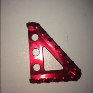 BETA BRAKE PEDAL TIP ADJUSTABLE RED