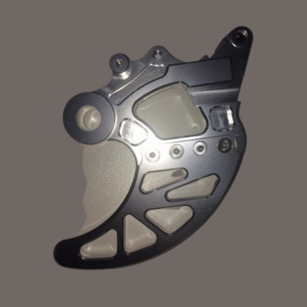 BILLET ALLOY REAR DISC GUARD SILVER BETA  RR/XT MY15>