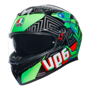 AGV K3 – KAMALEON BLACK/RED/GREEN