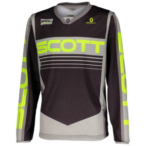 SCOTT 350 RACE KIDS GREY/YELLOW JERSEY