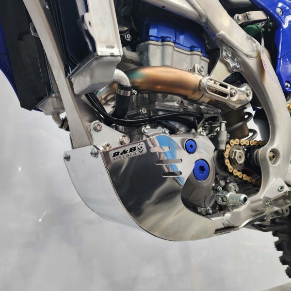 B&B OFF ROAD ENGINEERING YAMAHA YZ250F BASH PLATE - POLISHED