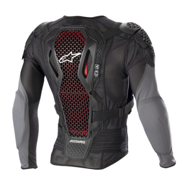 ALPINESTARS BIONIC PLUS V2 PROTECTION - BLACK/ANTHRACITE/RED - Image 2