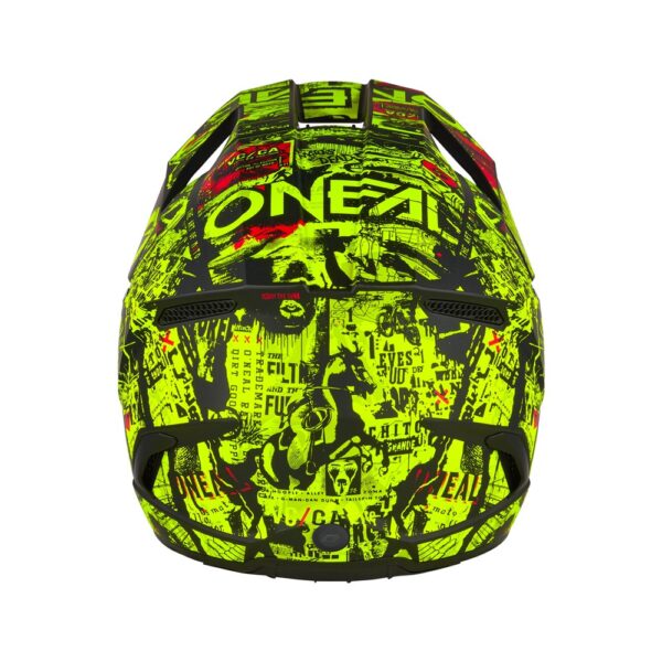 ONEAL 25 3 SERIES YOUTH HELM ATTACK V.25 - BLACK/NEON YELLOW (LARGE) - Image 2